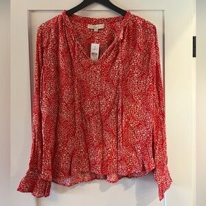 Ann Taylor loft long sleeve blouse